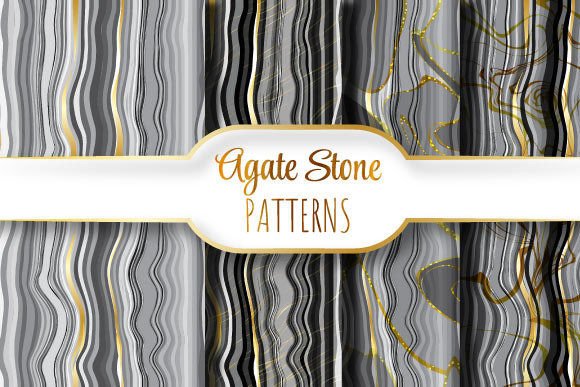 Agate Stone Patterns: Seamless Vector Designs for Print, Digital, and Creative Workflow