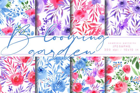 Blooming Garden Floral Patterns