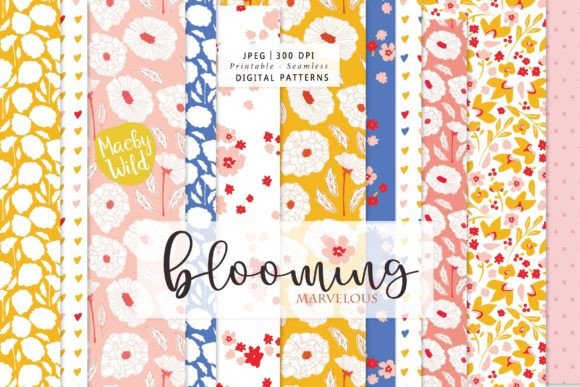 Blooming Marvelous Flower Patterns: A Beautiful Addition to Your Creative Projects