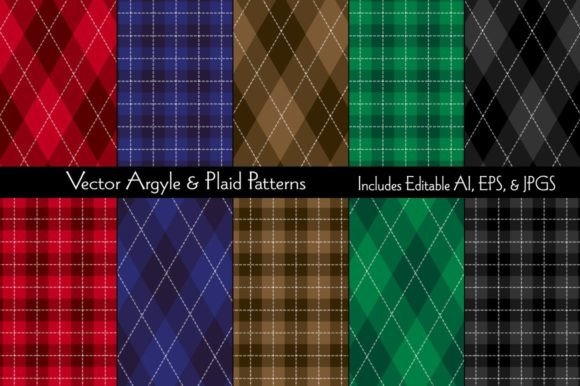 Exploring Argyle and Plaid Patterns: A Creative Collection by Melissa Held Designs