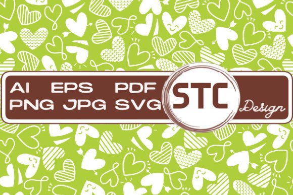 Valentine Green White Heart Patterns: Strategic Design Assets for Purpose-Driven Creators